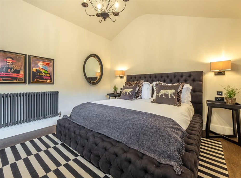 Bedroom at The Haybarn in Ewhurst, Surrey