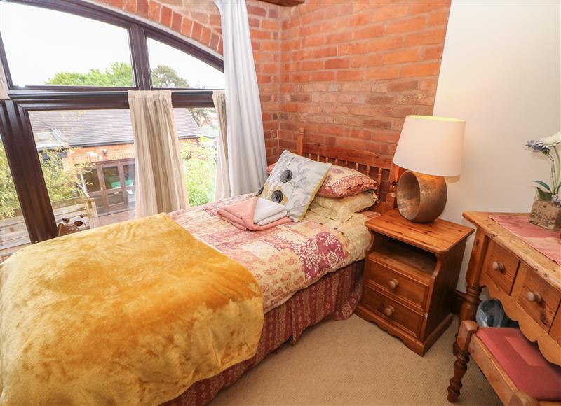 This is a bedroom at The Haybarn, Lichfield