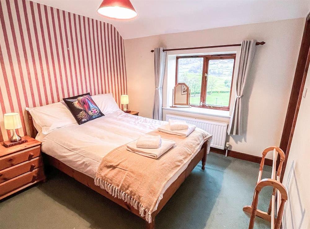 Double bedroom at The Haybarn in Rosedale East, near Pickering, North Yorkshire