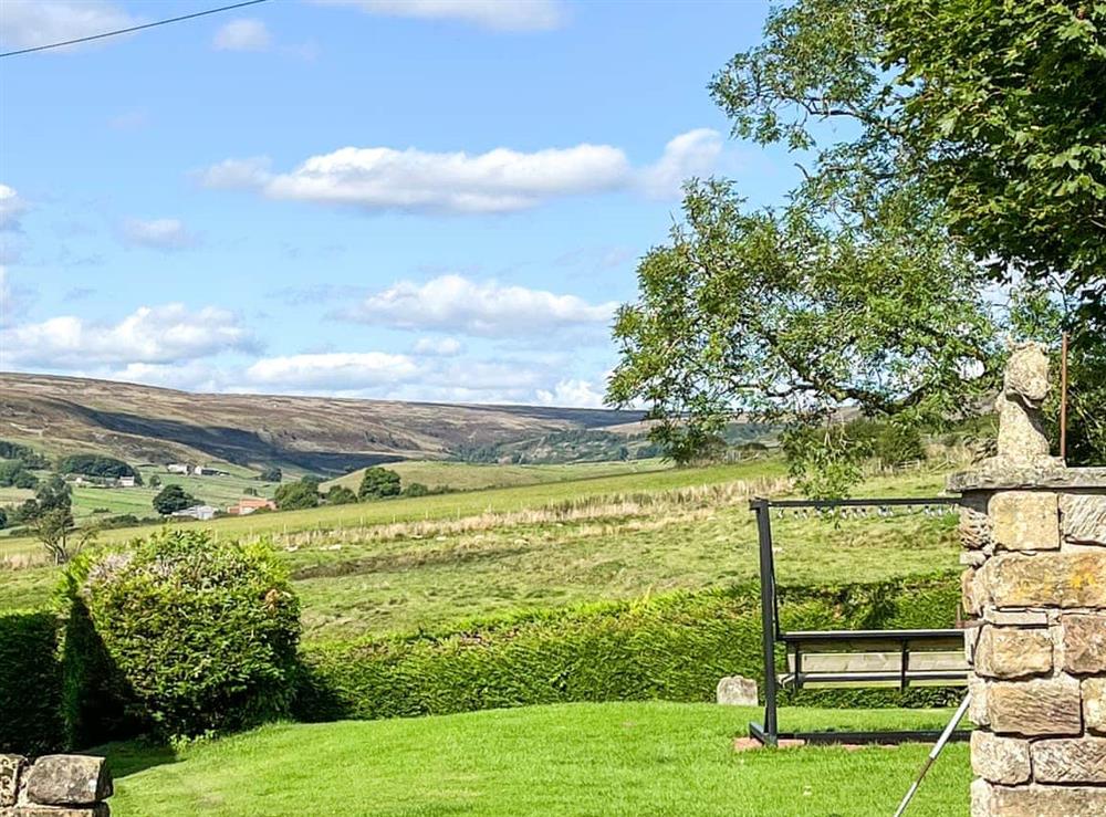 View at The Haybarn in Rosedale East, near Pickering, North Yorkshire