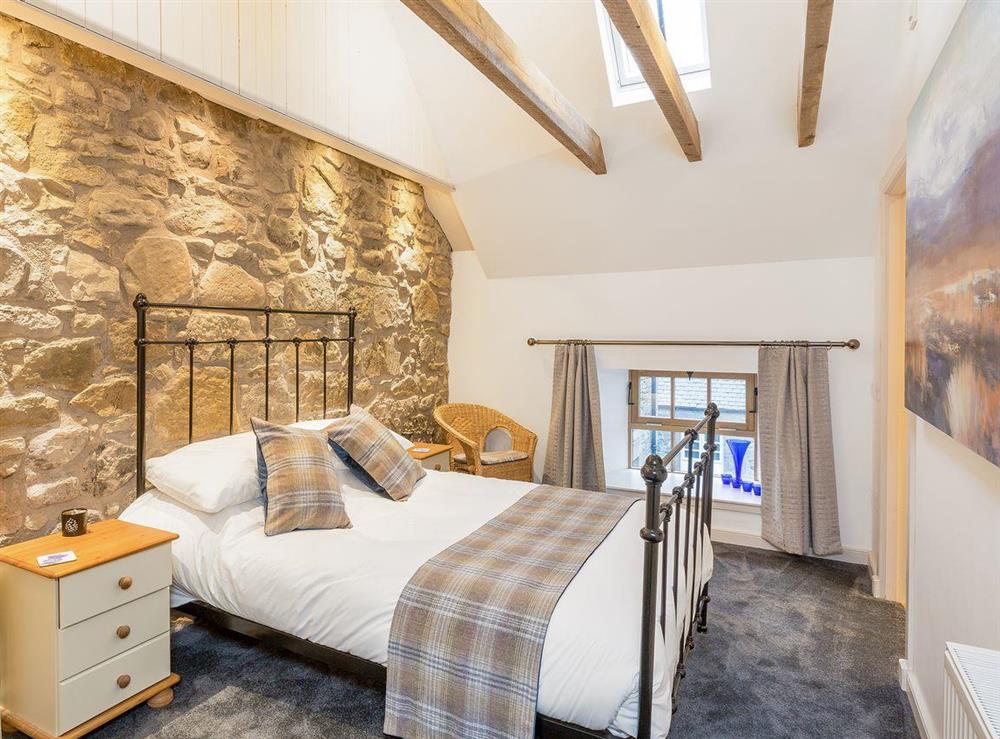 Comfortable double bedroom at The Hayloft in Balerno, near Edinburgh, Midlothian