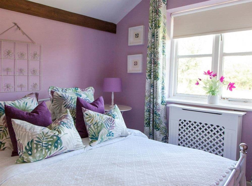 Serene double bedroom at The Hayloft in Bettiscombe, Nr Lyme Regis, Dorset., Great Britain