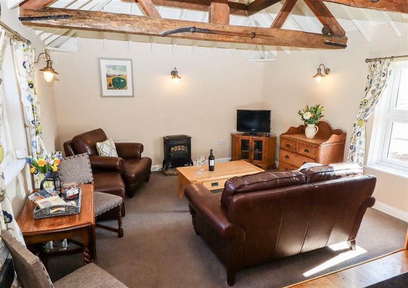 Enjoy the living room at The Hayloft, Burgh Le Marsh
