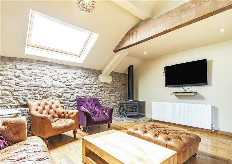 Enjoy the living room at The Hayloft, Buxton