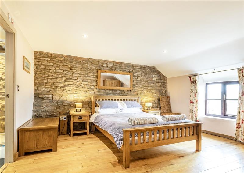 This is a bedroom at The Hayloft, Buxton