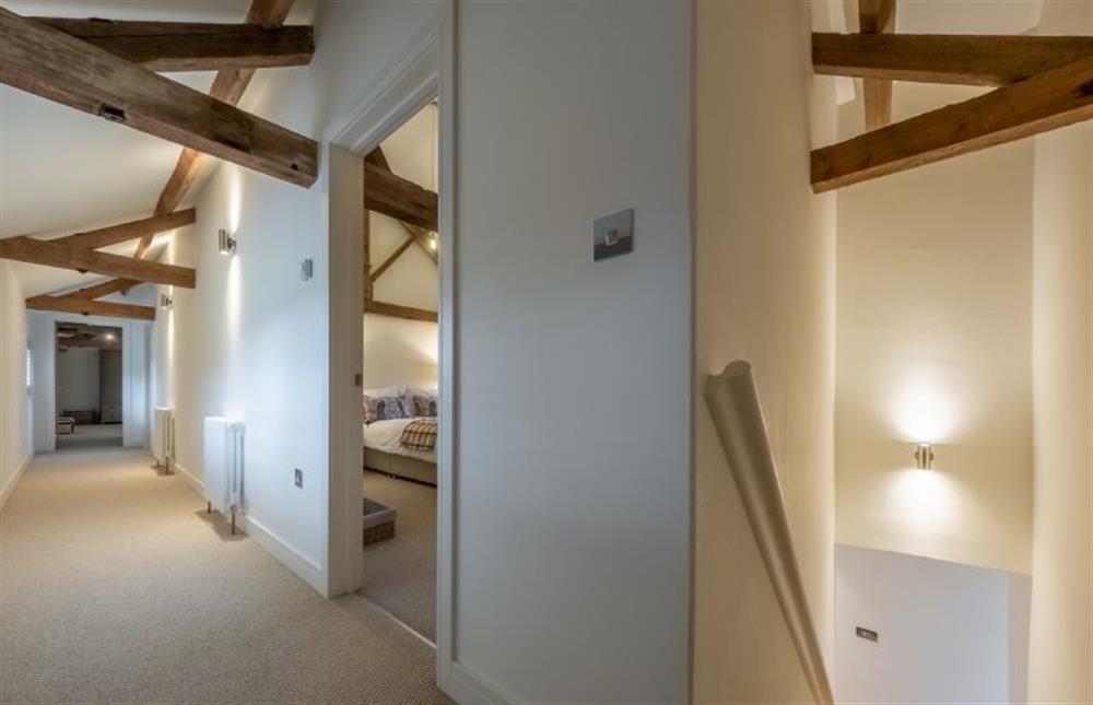 Landing to all bedrooms at The Hayloft, Felbrigg near Norwich