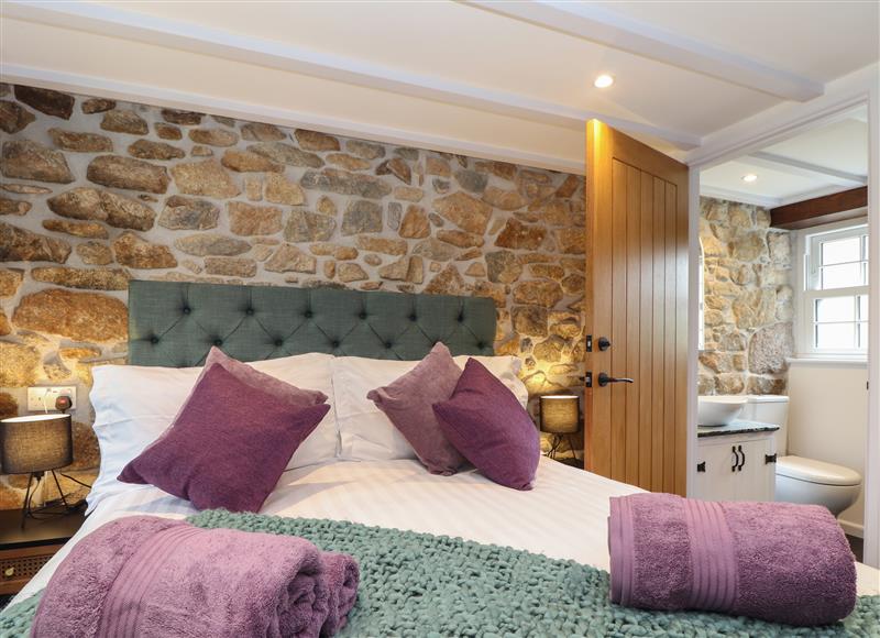 This is the bedroom (photo 2) at The Hayloft, Helston