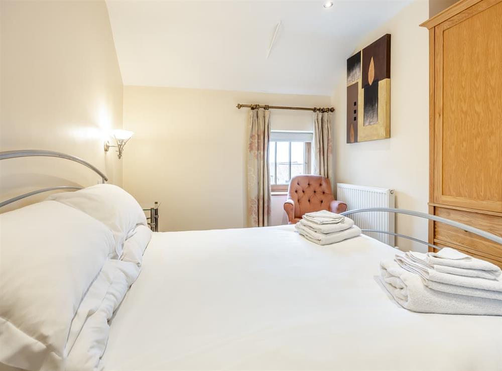 Double bedroom at The Hayloft in Holton-Le-Clay, near Cleethorpes, Lincolnshire