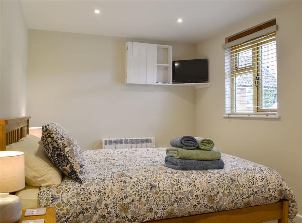 Double bedroom at The Hayloft in Ibberton, near Blandford Forum, Dorset