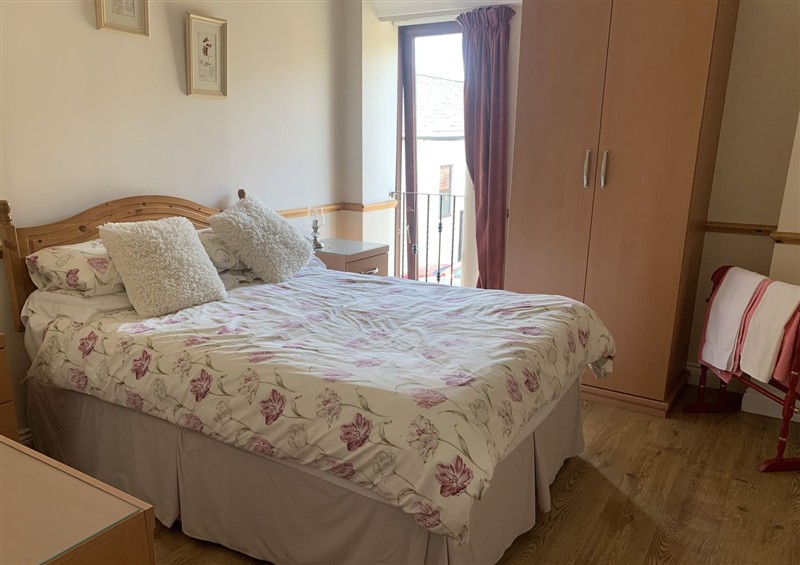 One of the bedrooms at The Hayloft, near Wigton
