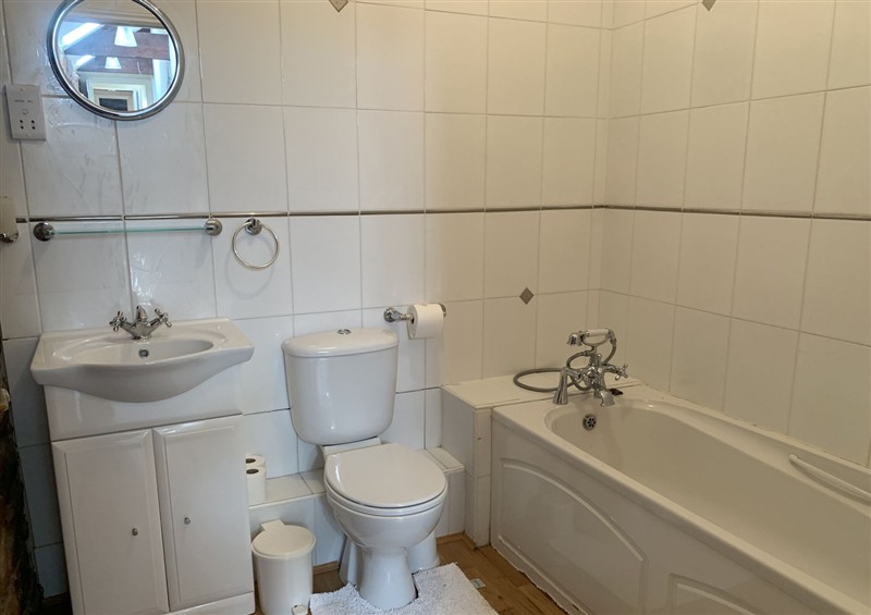 The bathroom at The Hayloft, near Wigton