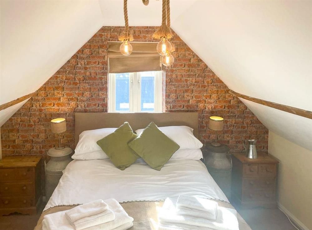 Double bedroom at The Hayloft in Northiam, near Rye, East Sussex