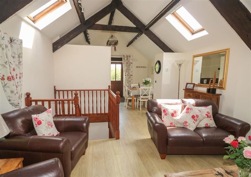 Enjoy the living room at The Hayloft, St Neot near Dobwalls