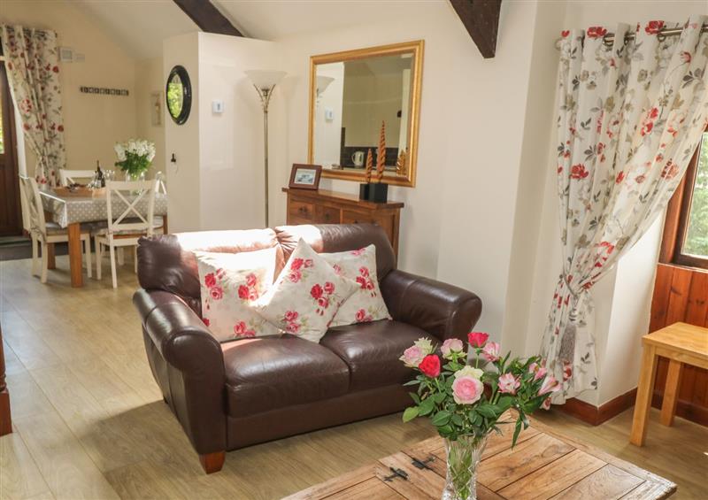 Relax in the living area at The Hayloft, St Neot near Dobwalls