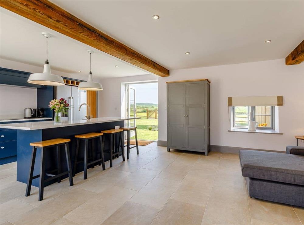 Open plan living space (photo 3) at The Hayloft in Whitchurch, Shropshire