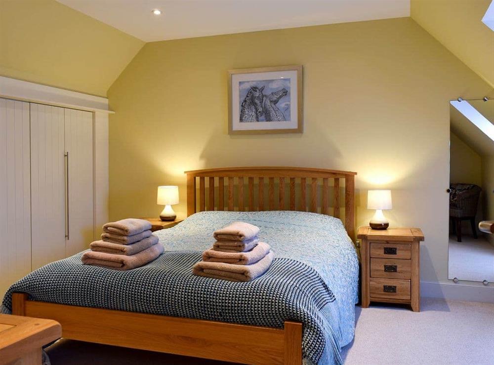 Comfy double bedroom at The Haymakers in Linlithgow, near Edinburgh, West Lothian