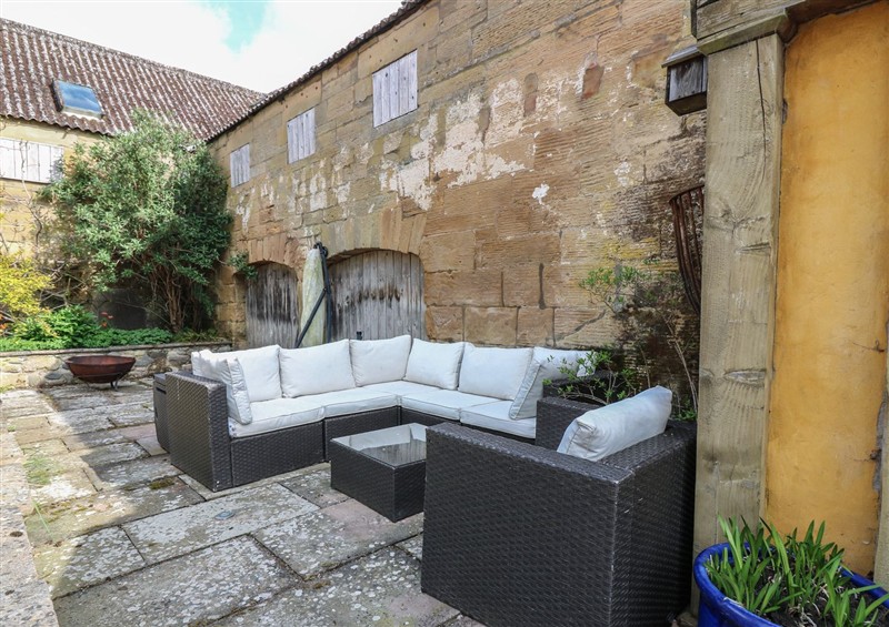 Enjoy a glass of wine on the patio