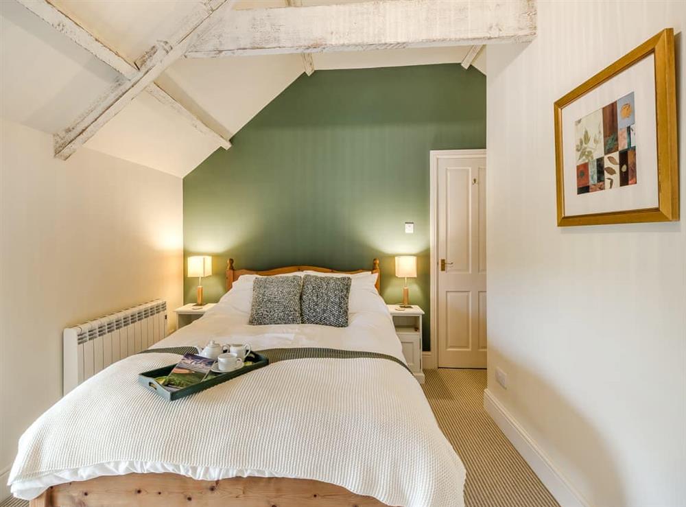 Double bedroom at The Hemmel in Christon Bank, near Beadnell, Northumberland