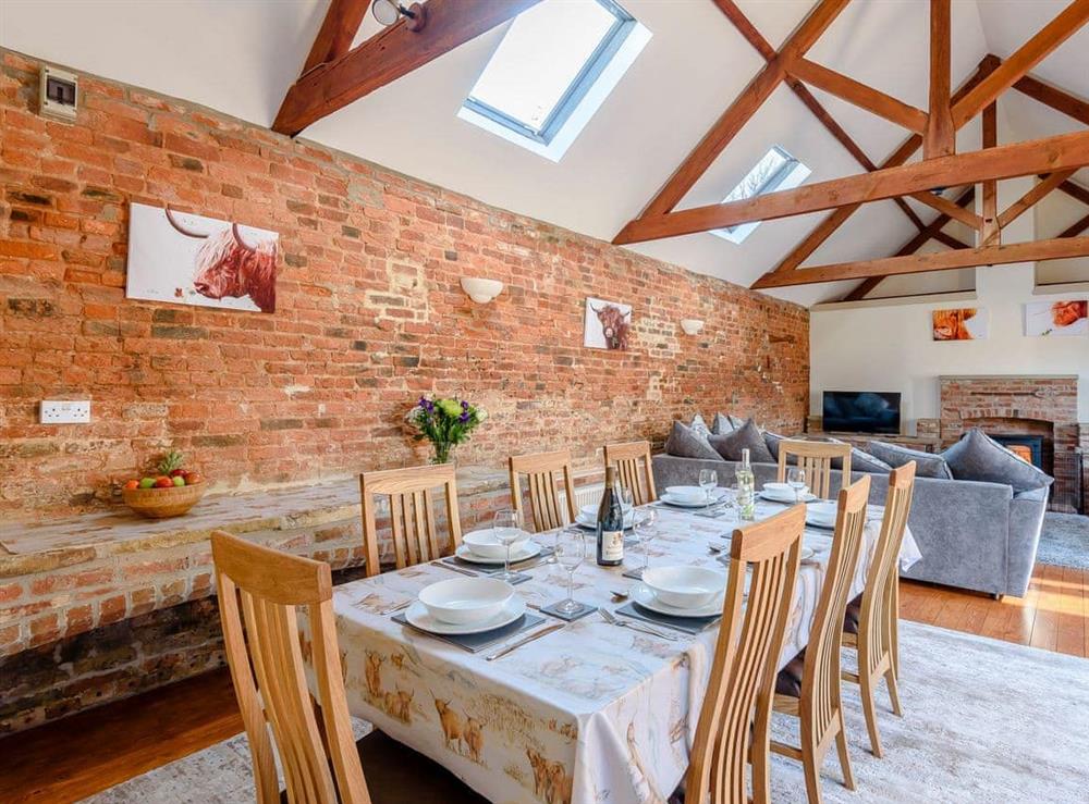Dining Area at The Hemmels in Brinkhill, Lincolnshire