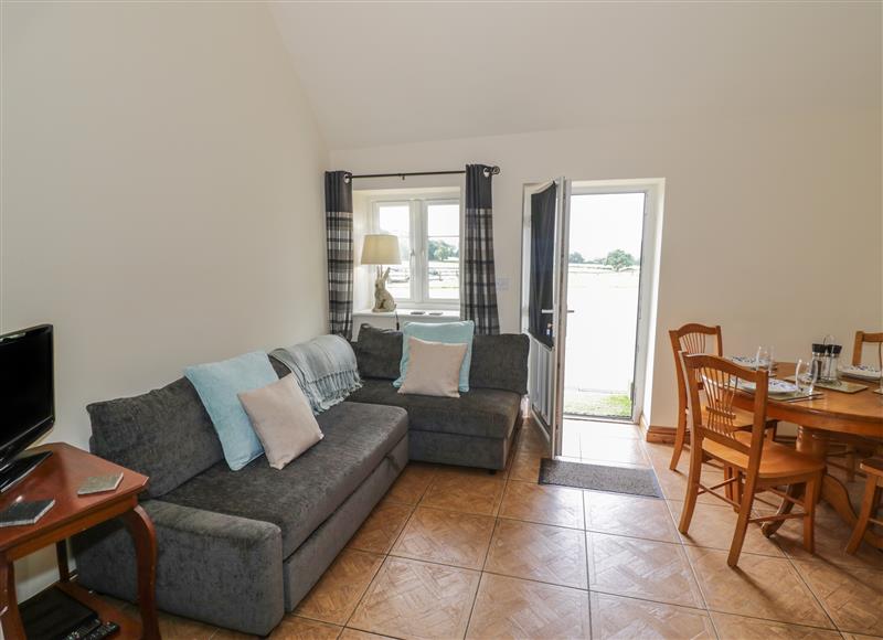 Relax in the living area at The Hereford Lodge, Great Haywood
