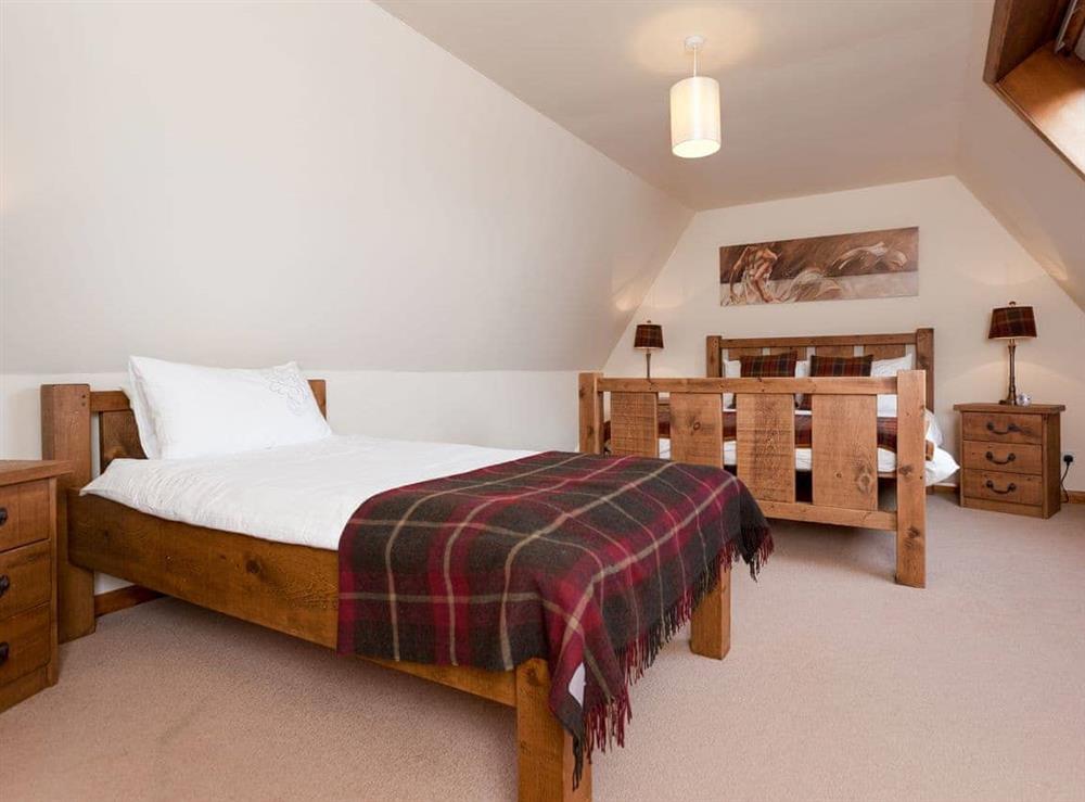 Family bedroom at The Herons in South Keiss, near Wick, Caithness
