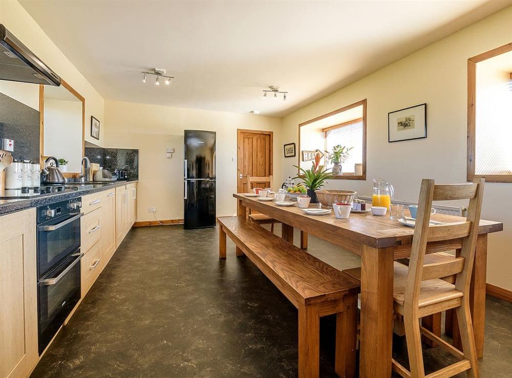 Kitchen/diner at The Herons in South Keiss, near Wick, Caithness