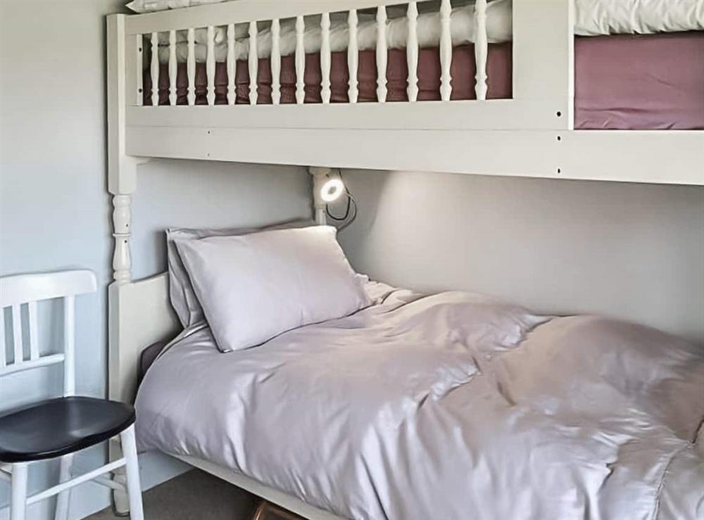 Bunk bedroom at The Hide On The Hill in Wells, near Glastonbury, Somerset