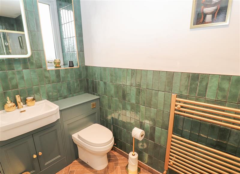 This is the bathroom at The Hideaway @ Waverton Villa, Wigton