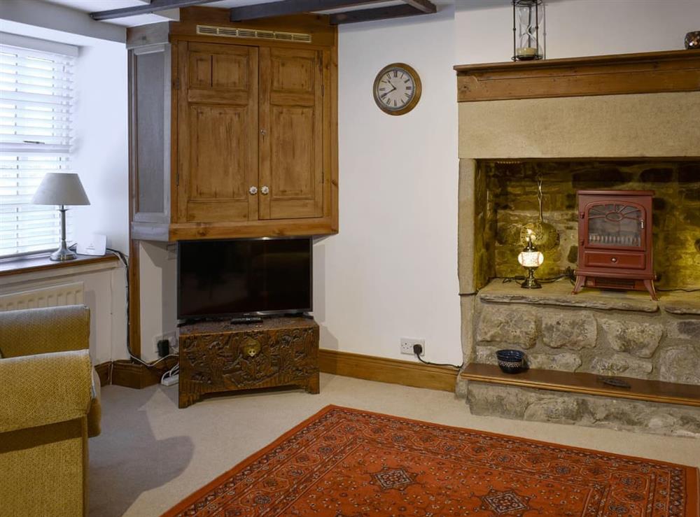Living area at The Hideaway in Alston, North Pennines, Cumbria