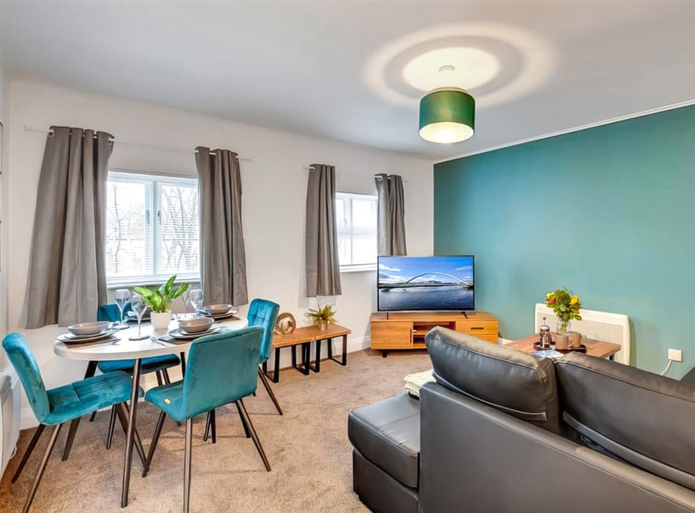 Living area at The Hideaway at Monk St in Newcastle Upon Tyne, Tyne and Wear