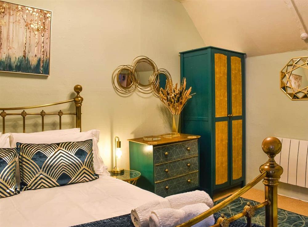 Double bedroom at The Hideaway at White Walls in St Agnes, Cornwall