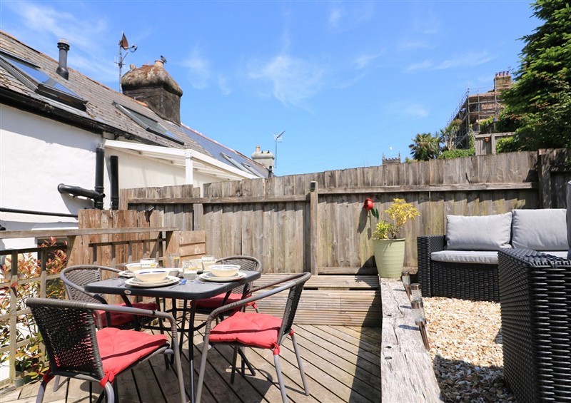 This is the patio (photo 2) at The Hideaway, Dartmouth