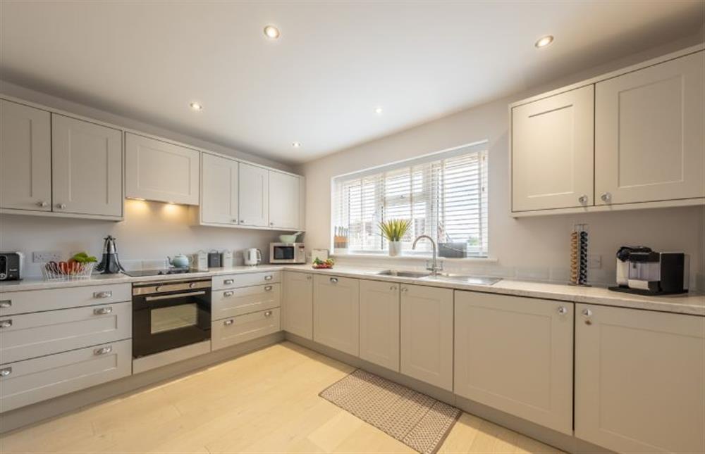 Ground floor: The spacious kitchen is very well-equipped at The Hideaway, Docking near Kings Lynn