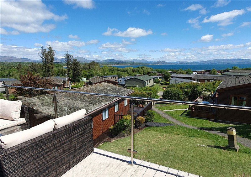 Outside at The Hideaway, Pwllheli