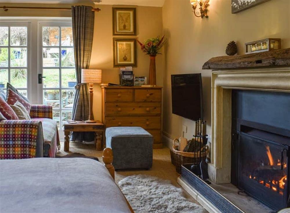 Living room at The Hideaway in Shepton Mallet, Somerset
