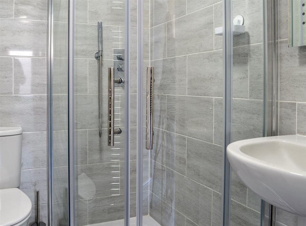 Shower room at The Hideaway in Sheringham, Norfolk