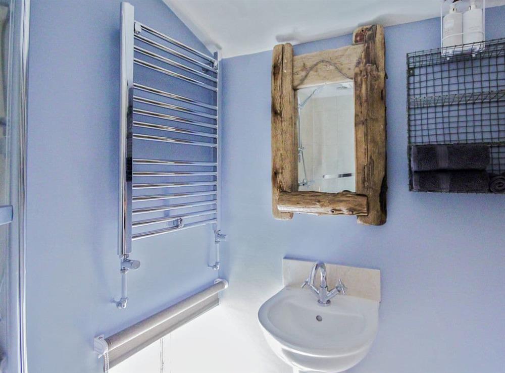 Shower room at The Hideaway in Whitby, North Yorkshire