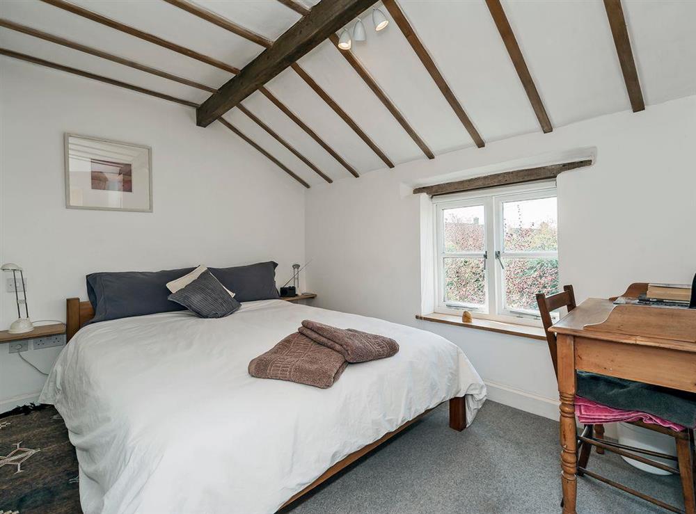 Charming double bedroom with beams at The High Street in Orford, near Aldeburgh, Suffolk, England