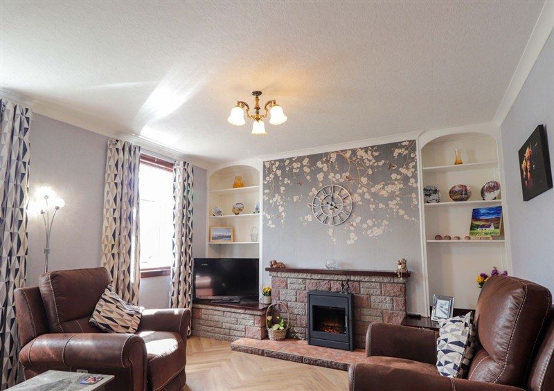 Enjoy the living room at The Highlander, Dornie