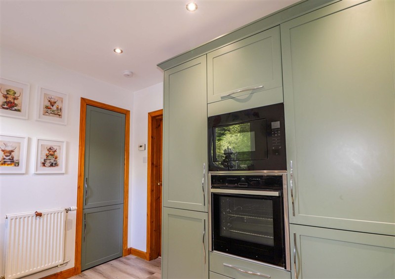 This is the kitchen at The Highlander, Dornie
