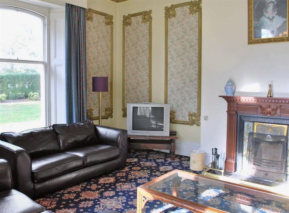Living room at The Hill in Barrow on Trent, Derbyshire