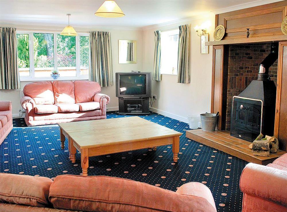 Living room at The Hill Coachouse in Barrow-on-Trent, Derbyshire