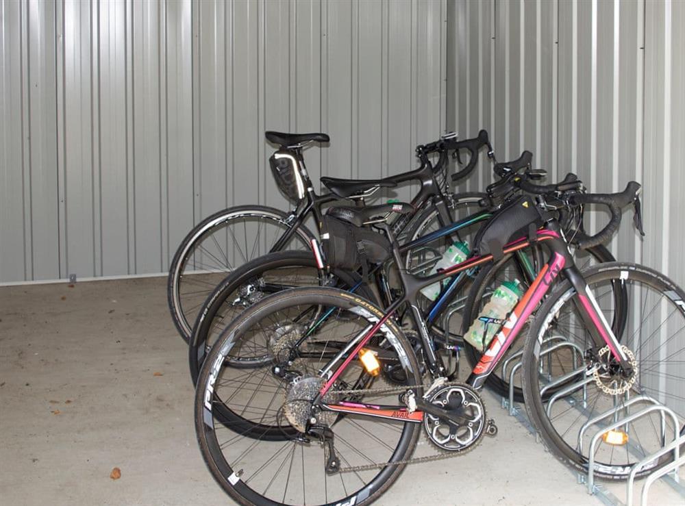 Secure cycle store available