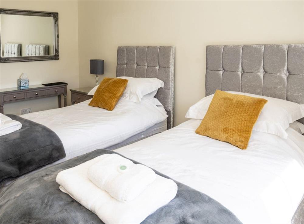 Twin bedroom at The Hind House in Cottam, near Driffield, North Humberside