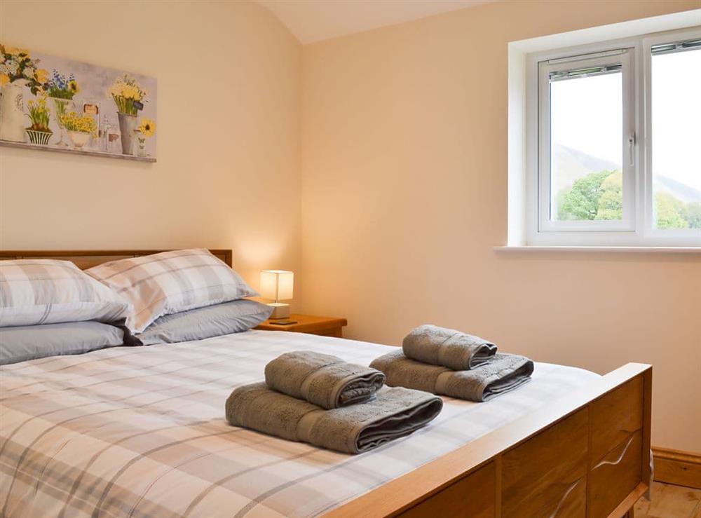 The Annexe double bedroom at The Hoggest and Annexe in Threlkeld, near Keswick, Cumbria