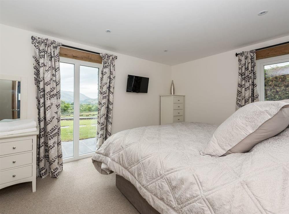 The Hoggest double bedroom at The Hoggest and Annexe in Threlkeld, near Keswick, Cumbria
