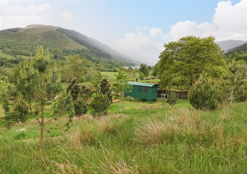 The setting around The Hogget Hut at The Hogget Hut, Balquhidder