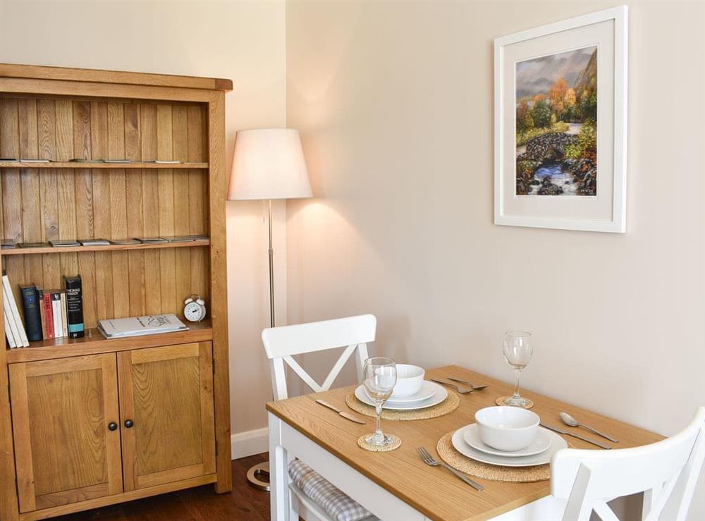 Dining area at The Hollies in Bowness-on-Windermere, Cumbria