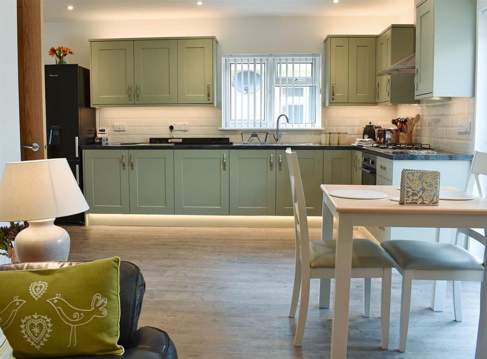 Beautifully presented open plan living space (photo 2) at The Hollies in St Austell, Cornwall