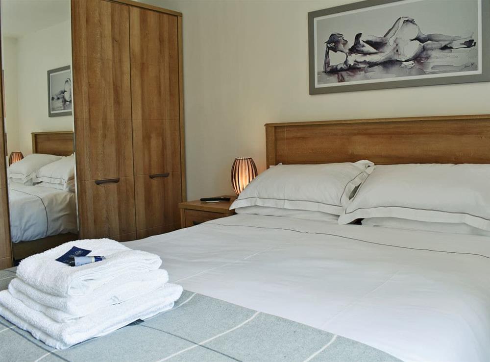 Tastefully furnished double bedroom (photo 2) at The Hollies in St Austell, Cornwall
